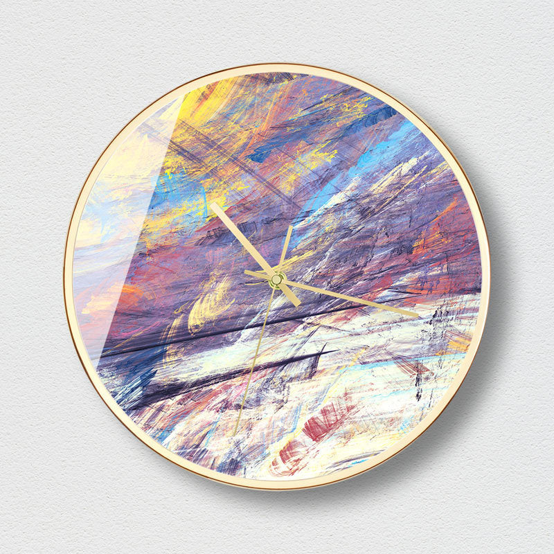 Marble Fashion art clock